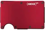 Ridge Wallets for Men - Slim Minimalist Wallet For Men, Front Pocket Wallets for Men, RFID Wallet For Men - Card Holder Wallet (Red)