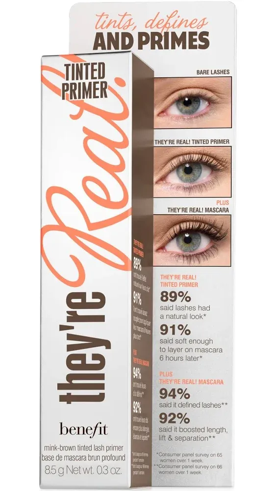 Benefit They're Real Tinted Lash Primer Mink Brown