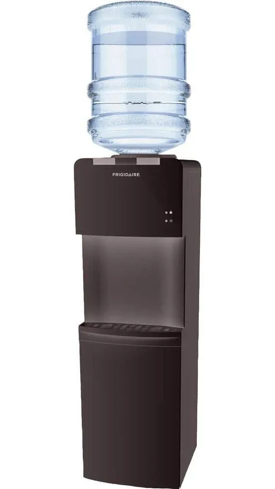 Frigidaire 3 Gal. or 5 Gal. Hot and Cold Water Dispenser in Black EFWC498-BLK-COM