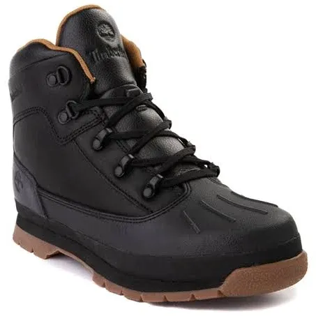 Timberland Euro Hiker Shell-Toe Boot - Big Kid - Black