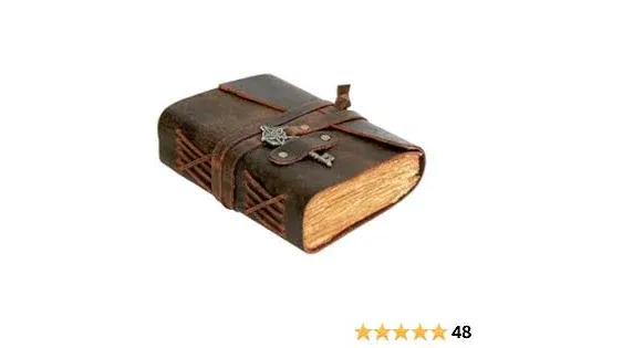 Leather Village Vintage Leather Bound Journal