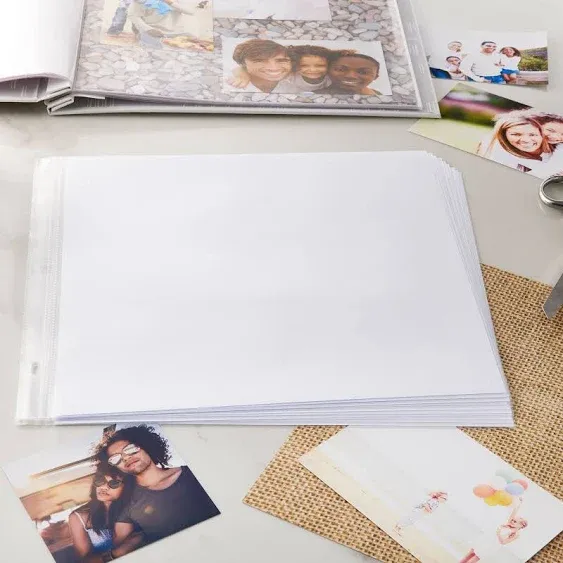 12" x 12" White Scrapbook Refill Pages by Recollections 10 Sheets | Michaels