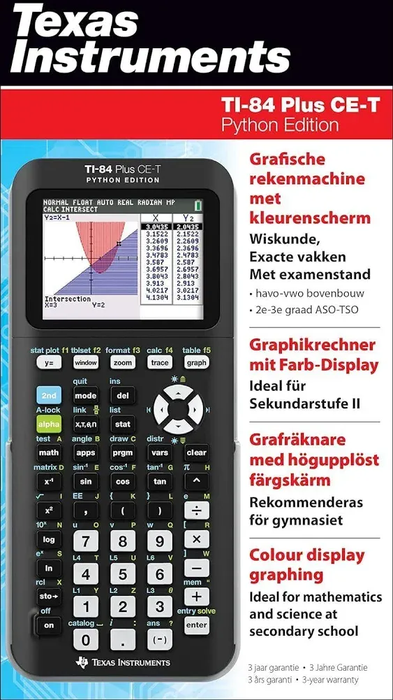 TI-84 Plus CE Graphing Calculator Texas Instruments