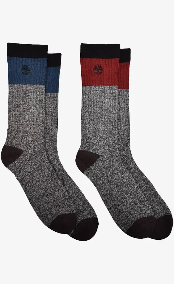 Timberland Men's Crew Socks (2 Pairs)