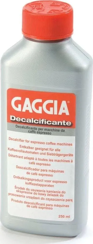 21001682 - Gaggia Decalcifier Descaler Liquid Solution 250ml Bottle