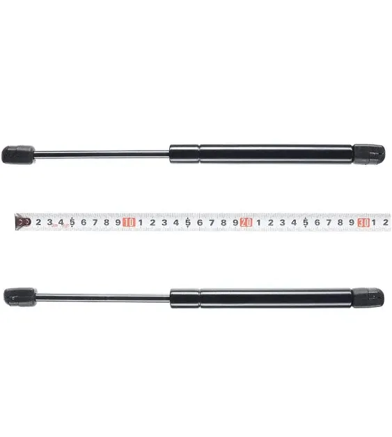 A-Premium 12 Inch 27lbs/120N Lift Supports Gas Prop Spring Strut Shock Compatible with Toolbox RV Camper Tonneau Cover Cabinets Sliding Window Storage Bed Bench Lids Basement Door Boat Hatch 2-PC Set