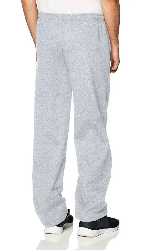 Gildan Men's 18300 Heavy Blend Open-Bottom Sweatpants with Pockets