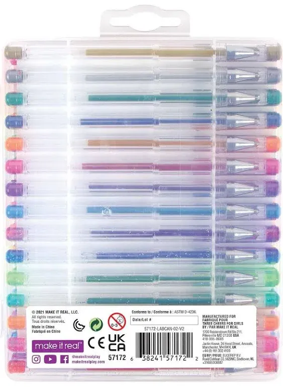 3C4G® 30 Piece Gel Pen Set