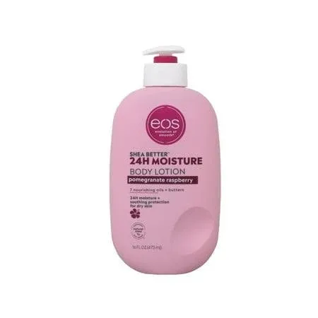 2 Pack of Eos Shea Better Body Lotion, Pomergranate Raspberry16 Ounce