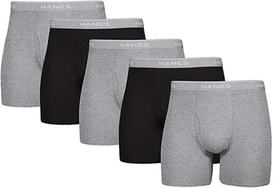 Hanes Men's Comfort Flex Fit Long Leg Boxer Briefs