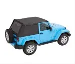 Bestop Jeep Wrangler Trektop NX Soft Top - 56852-17