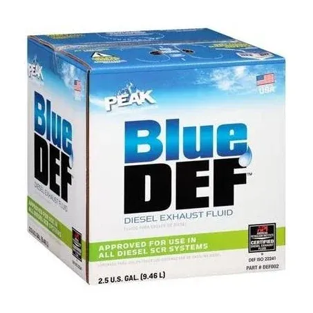 Bluedef Def002 Diesel Exhaust Fluid - 2.5 Gallon Jug (6-pack)