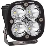 Baja Designs Squadron Sport Black LED Light Pod (Work/Scene; Clear) - 550006