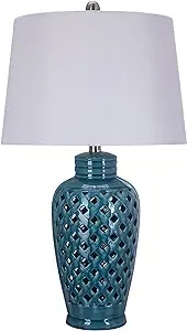 White Ceramic Table Lamp