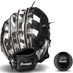 Franklin 9.5in. Teeball Glove & Ball - Black