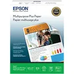 Epson Multipurpose Plus Paper - S450217-4 8.5" x 11" (500 sheets)