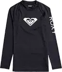 Roxy Whole Hearted Long Sleeve Rashguard - Women's Small / Anthracite