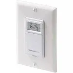 Honeywell RPLS730B1000/U 7-Day Programmable Light Switch Timer