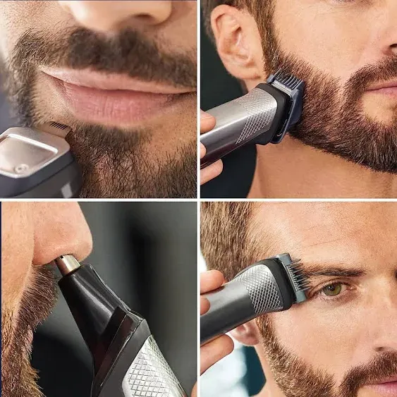 Philips Norelco Multigroomer MG7750 All-in-One Trimmer, For Beard, Face and Body