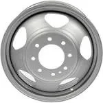 Dorman® 939-236 Steel Gray Wheel, 17 in. X 6.5 in., 8 x 6.5 in. Bolt Pattern