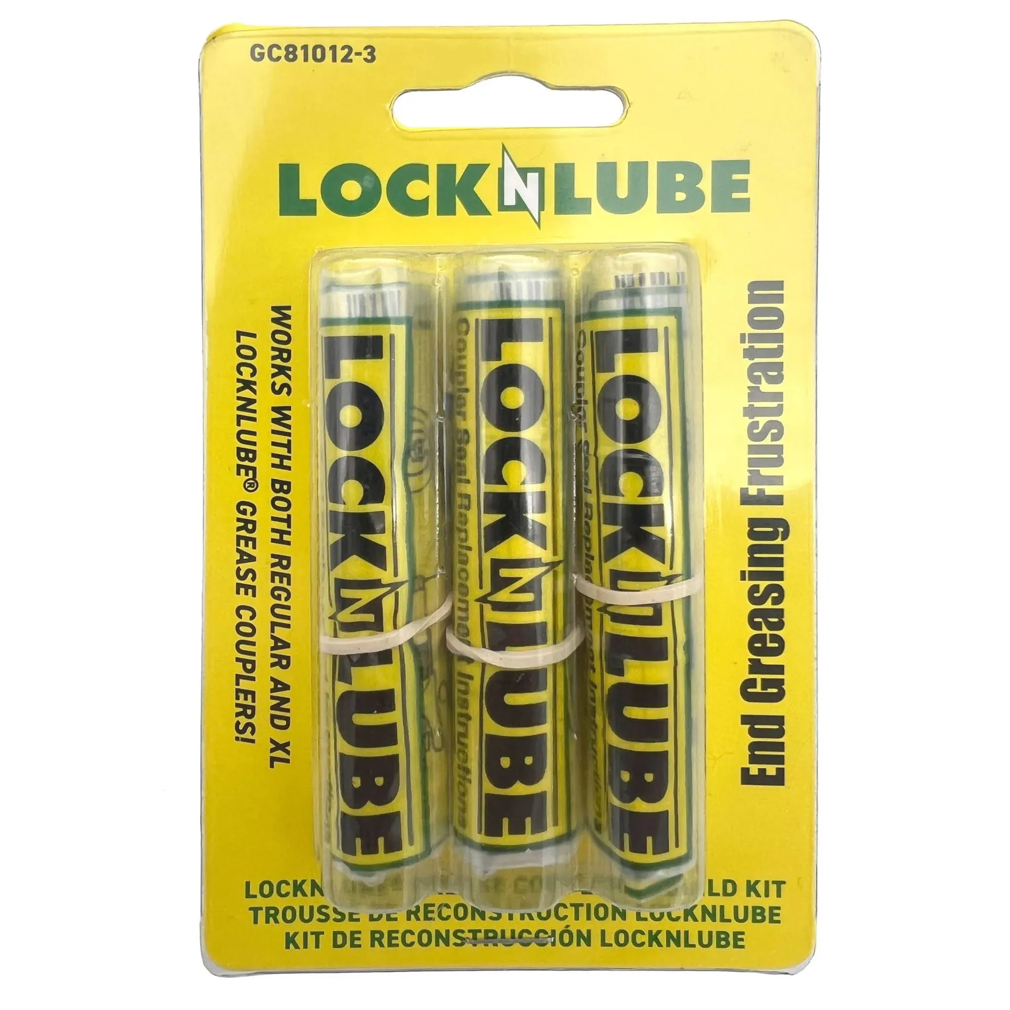 LockNLube Coupler Rebuild Kit - 3 Pack