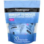 Neutrogena Makeup Cleansing Towelettes Individually Wrapped - Pack of 20~ 2 Pkgs