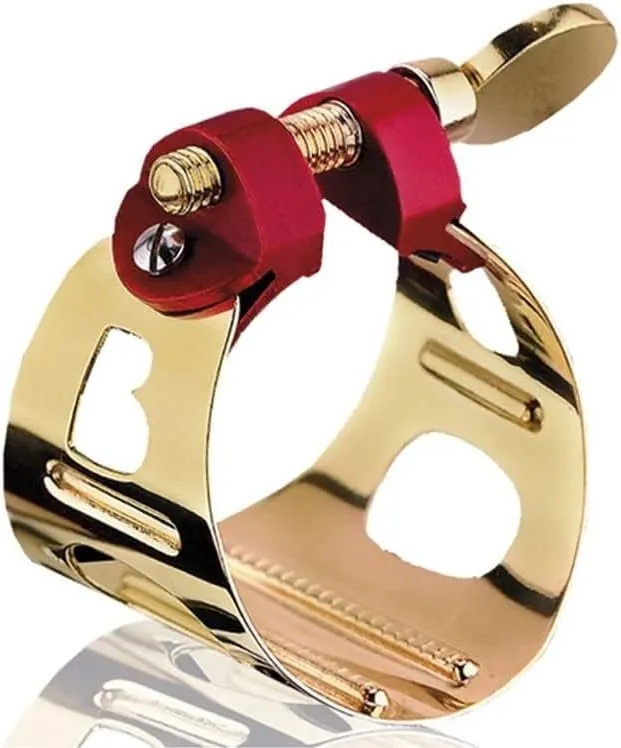 BG-LD0 - Gold Lacquered Duo Ligature for Alto Sax