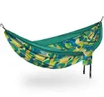 DoubleNest Hammock Print Retro | Emerald