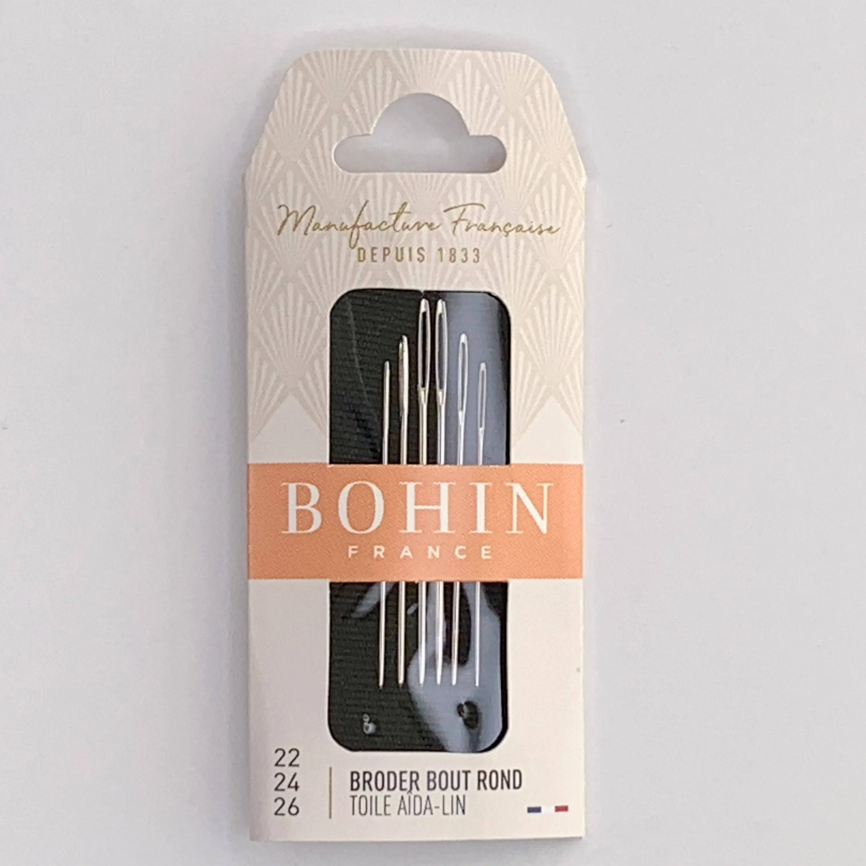 Bohin Tapestry Needles Size 22/24/26