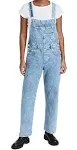 Free People Ziggy Denim Overalls - Powder Blue L