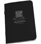 Rite in The Rain Stapled Notebook 3 Pack Black