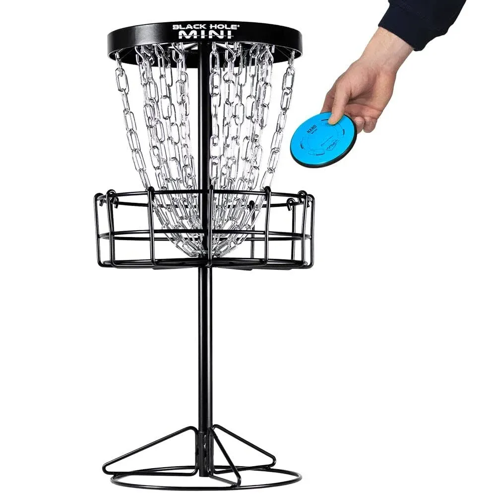 MVP Black Hole Mini Disc Golf Basket