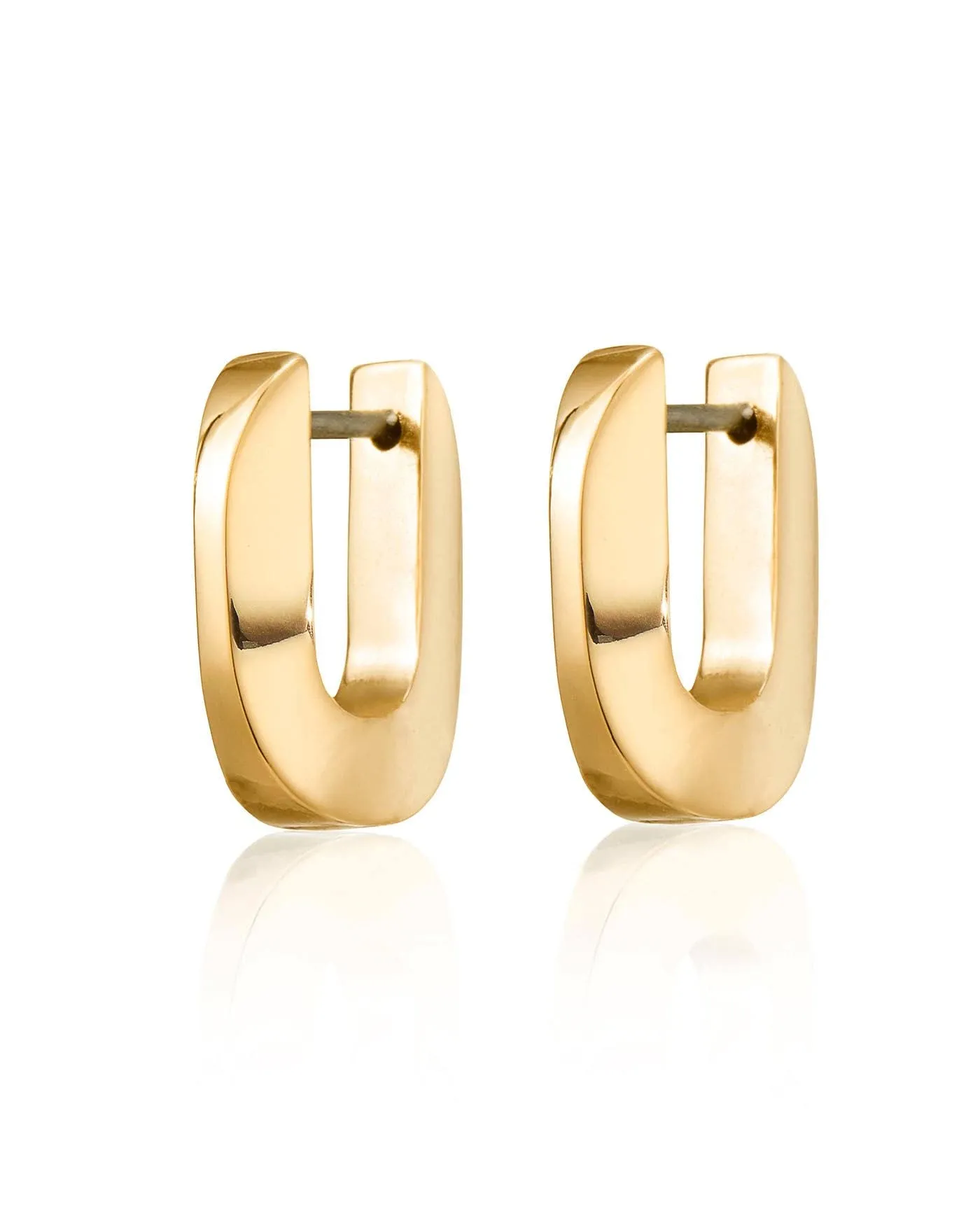 Jenny Bird Teeni Toni Link Earrings in High Polish Gold