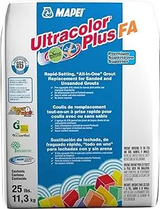 Mapei Ultracolor Plus FA Grout - 25 lbs (0 - White)