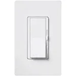 Lutron DVWFSQ-FH-WH 1.5 Amp Diva Single-Pole/3 Way Fan Control Gloss White New!