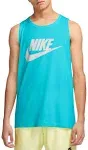 Nike Sportswear Men's Tank-Grey/Black Small