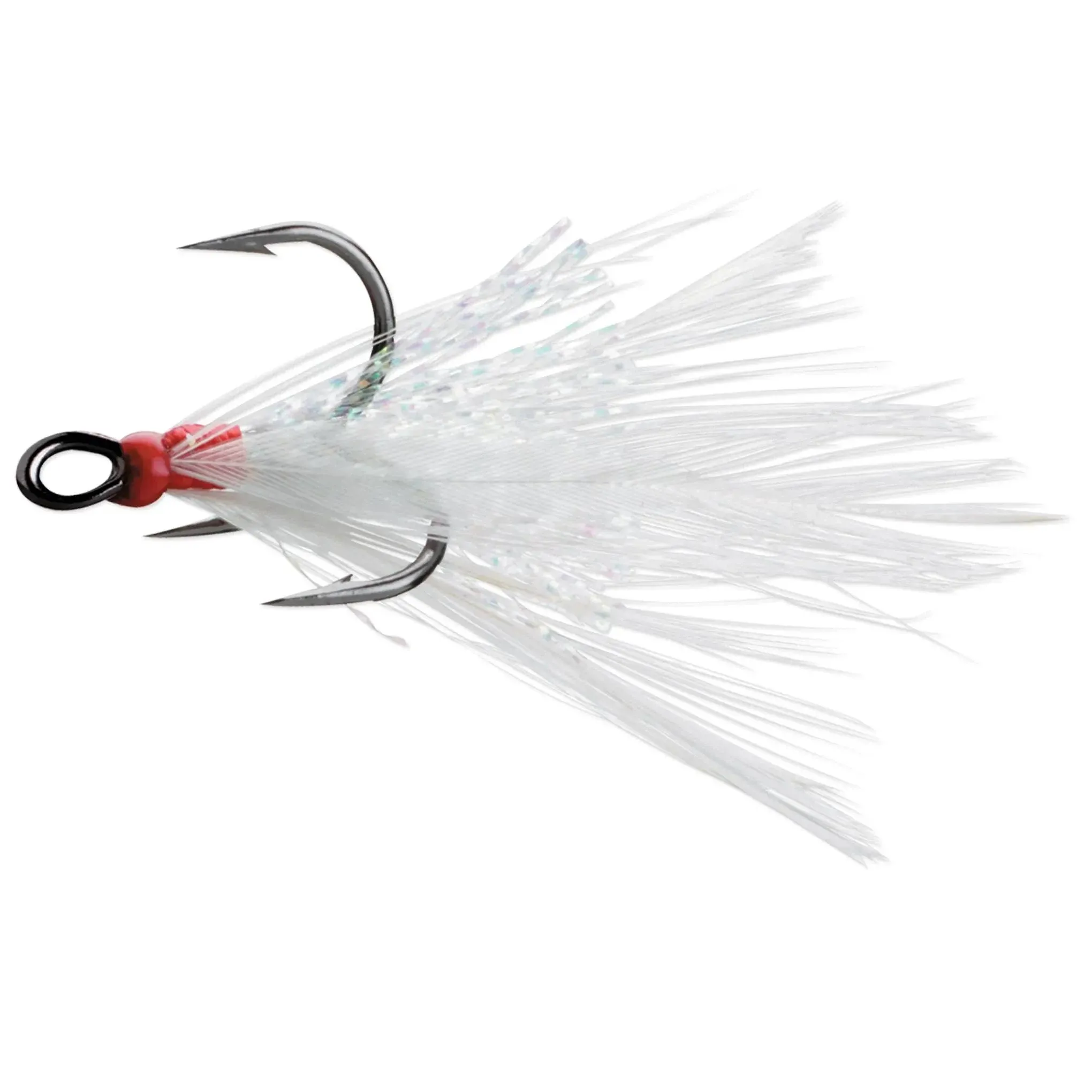 VMC Dressed X-Rap Treble Hook - White - #2