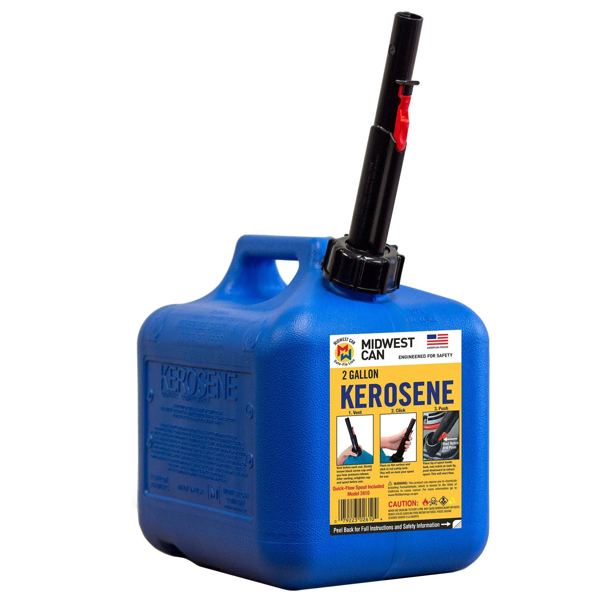 Midwest 2 Gallon Kerosene Can 2610