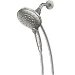 Moen 26112 Engage Magnetix Six-Function 5.5-Inch Handheld Showerhead with 186117 Magnetix Remote Dock, Chrome