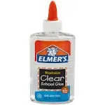 Elmer's Clear Washable School Glue, 5 oz