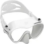 Cressi F1 Frameless Diving Mask White