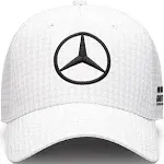 Mercedes AMG Petronas F1 2023 Kids Lewis Hamilton Baseball Hat (White)