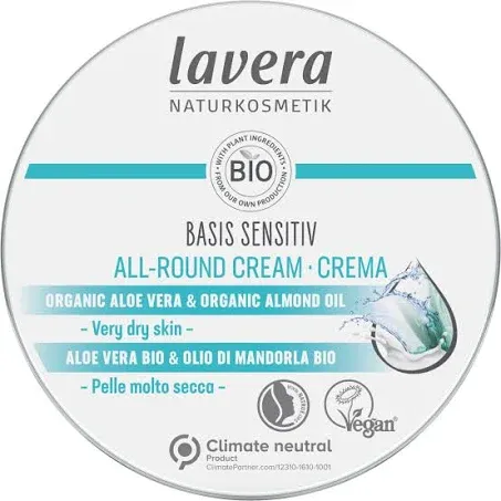 Lavera – Basis Sensitiv - All-Round Cream – 150 ml