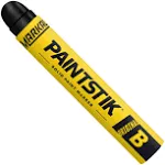 Markal Paintstik B Solid Paint Crayon, Black, 12/Box (80223)