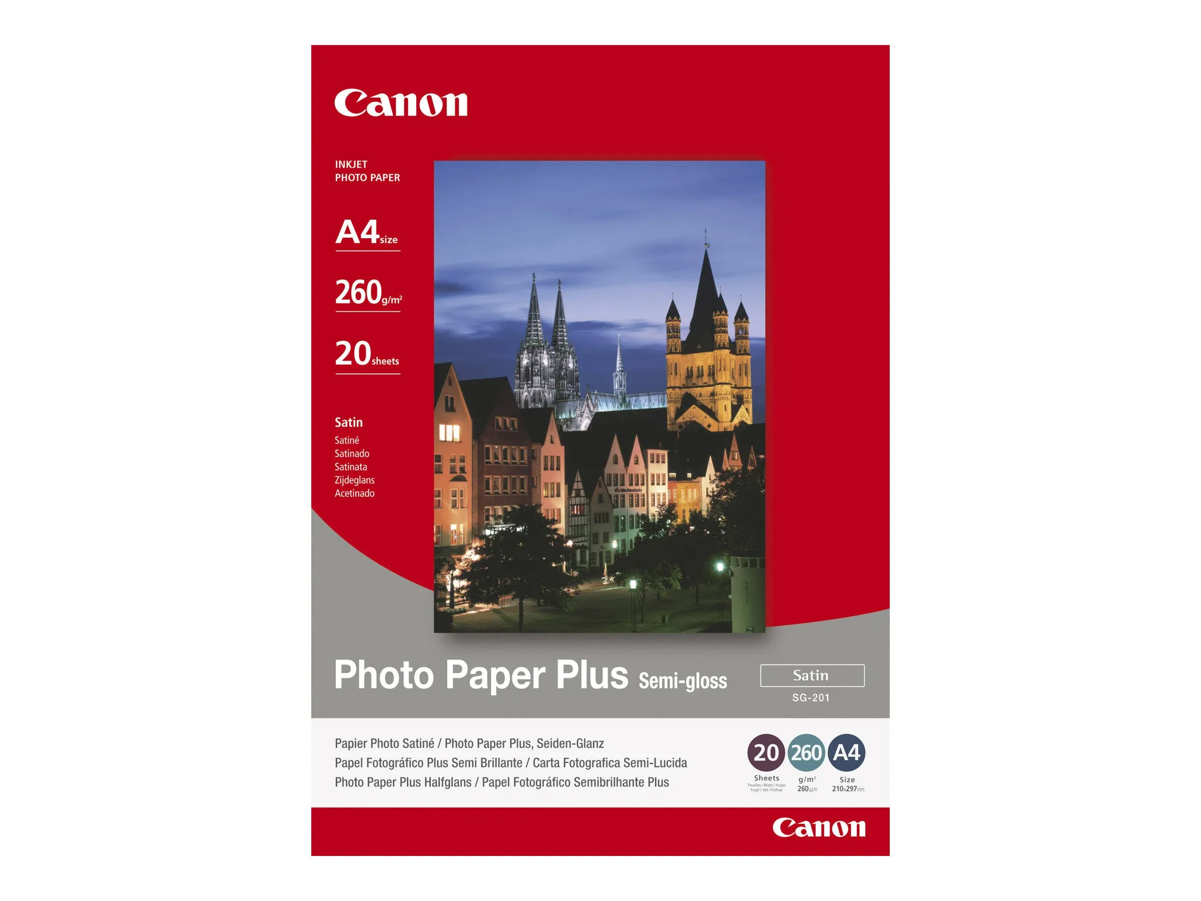 Canon 17x22 inch Photo Paper Plus Semi-Gloss (25 Sheets)