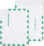 Staples Wove Self-Sealing First-Class Catalog Envelopes 10" x 13" White 100/bx 195032