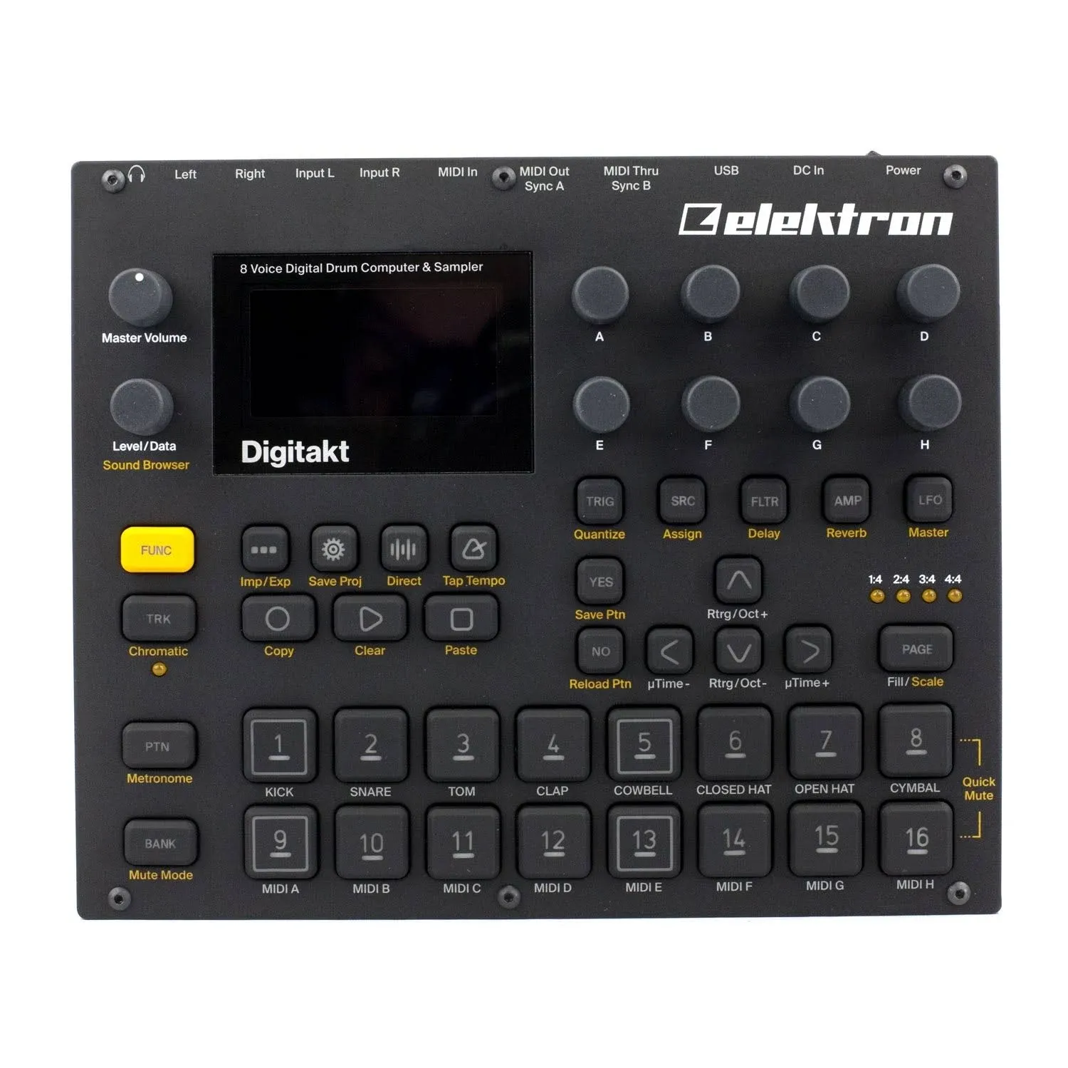 Elektron Digitakt Drum Computer and Sampler