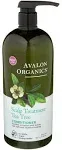 Avalon Organics Conditioner, Tea Tree, Scalp Treatment - 32 oz