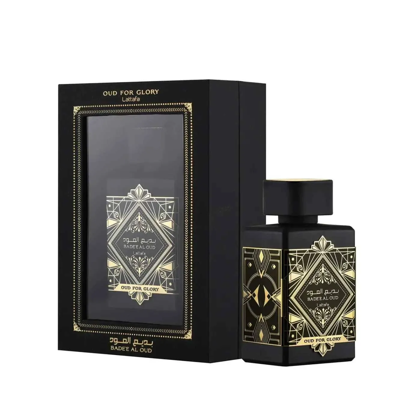 Badee Al Oud for Glory by Lattafa - Luxury & Authentic Fragrance - Unisex Eau De Parfum - 3.4Fl Oz / 100ml