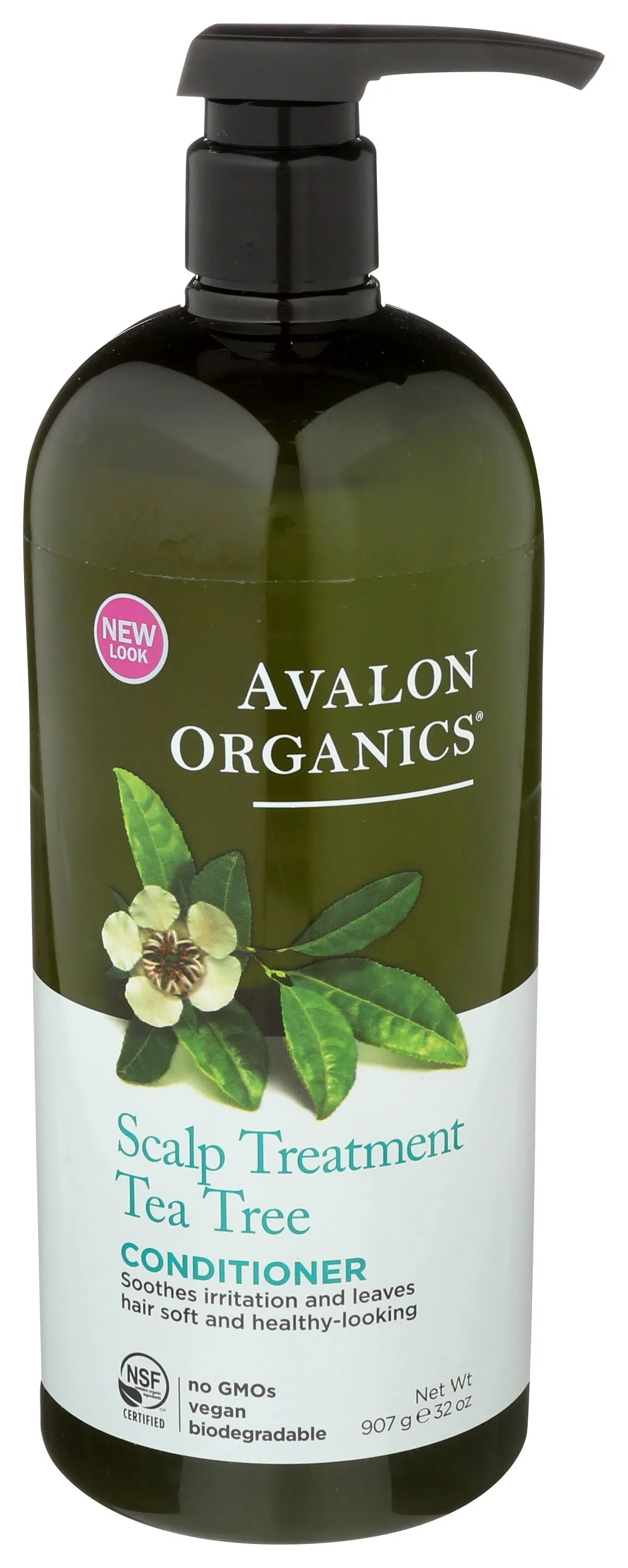 Avalon Organics Conditioner, Tea Tree, Scalp Treatment - 32 oz